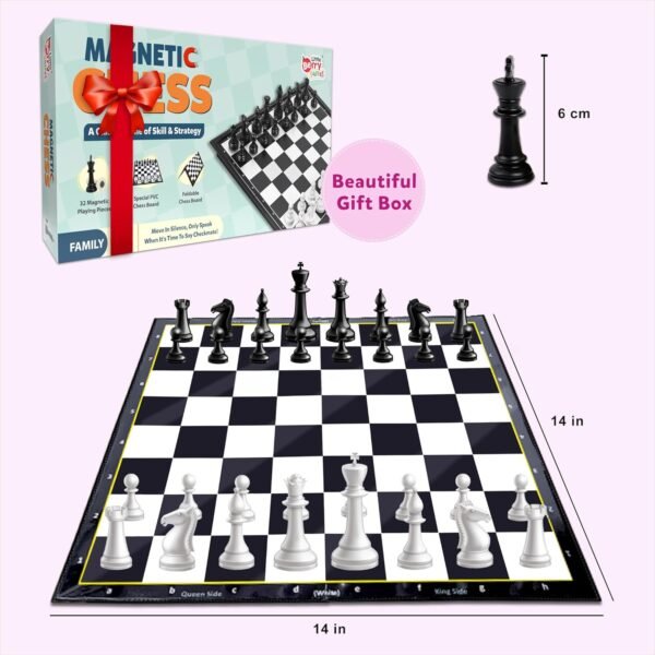 Little Berry Magnetic Chess Board Game Set