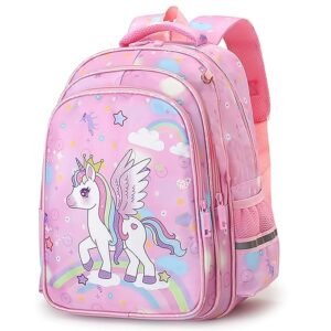 Storite Magical Unicorn Backpack for Kids Girls