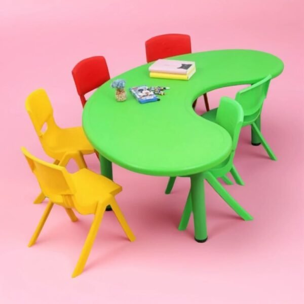 Front Moon Table for Kids - (54 x 30 x 20 inches)