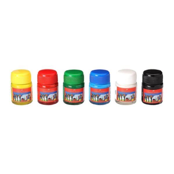 Faber-Castell Poster Color Tin - Pack of 6 (Assorted)