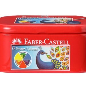 Faber-Castell Poster Color Tin - Pack of 6 (Assorted)