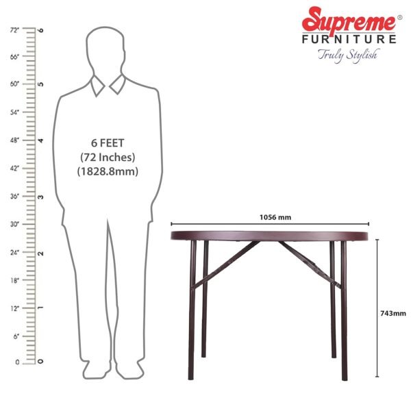 Supreme Furniture Disc Foldable (Globus Brown)