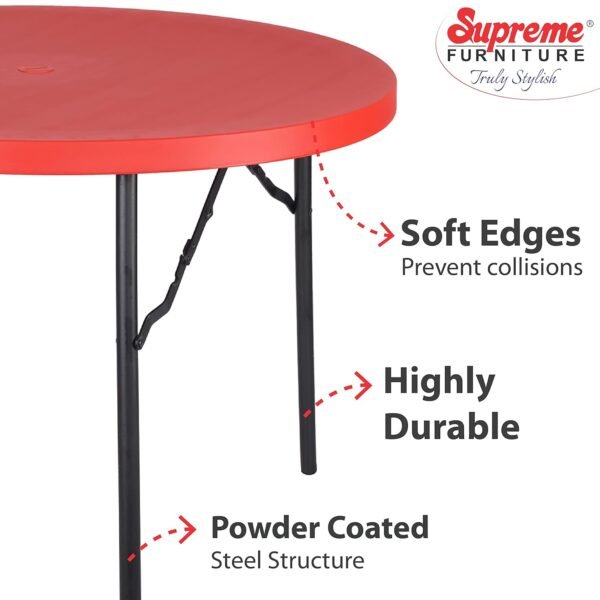 Supreme Furniture Disc Foldable (Red)