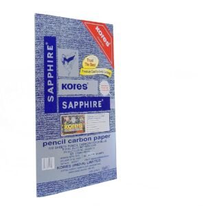 Kores Pencil Carbon F/s Black &Blue Color Pack of 100 sheets