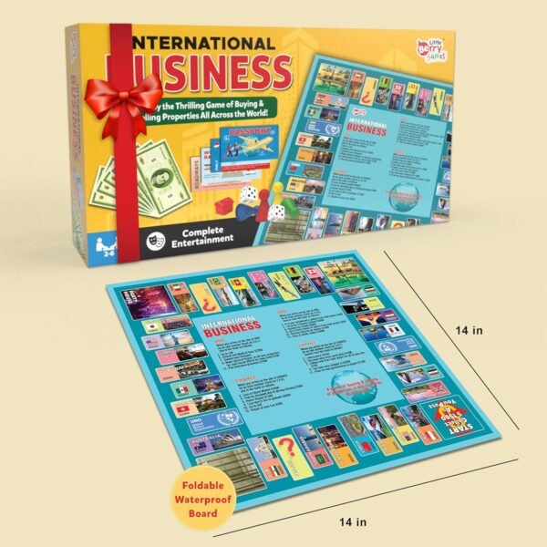 Little Berry International Business Board Game for Kids & Adults