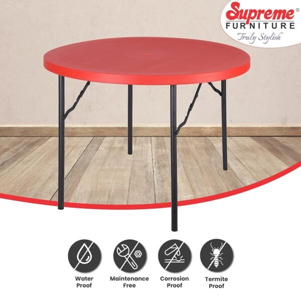 Supreme Furniture Disc Foldable (Red)