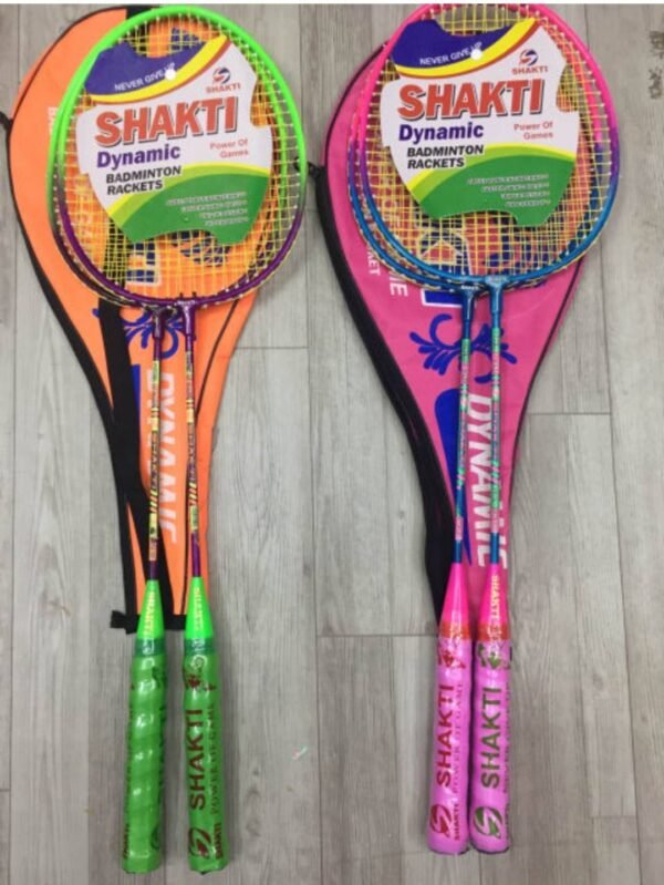 Shakti Set of 2 High‑Quality Aluminium Badminton Rackets