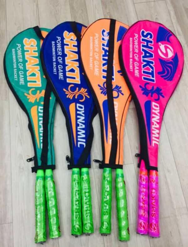 Shakti Set of 2 High‑Quality Aluminium Badminton Rackets