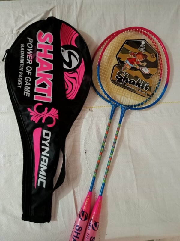 Shakti Set of 2 High‑Quality Aluminium Badminton Rackets