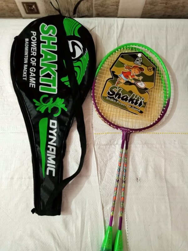 Shakti Set of 2 High‑Quality Aluminium Badminton Rackets