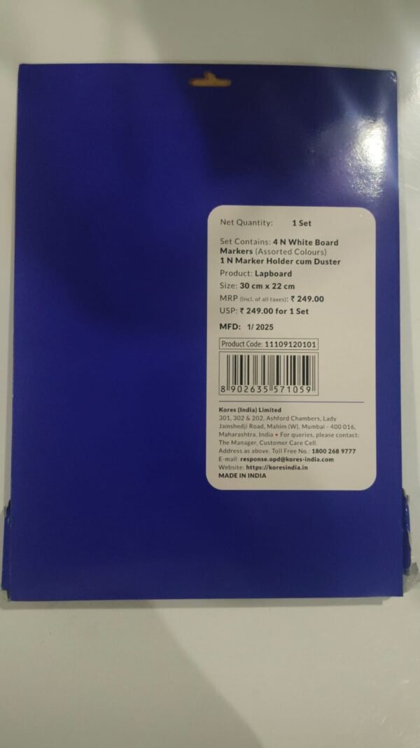 KORES DOODLE MATE WHITE BOARD