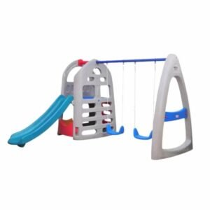 Multicolor Plastic Jumbo Slide And Swing