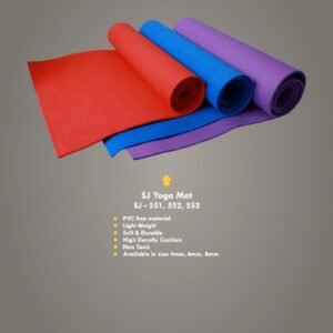 SJ Yoga Mats Sat of 1 (Brown) 6 mm